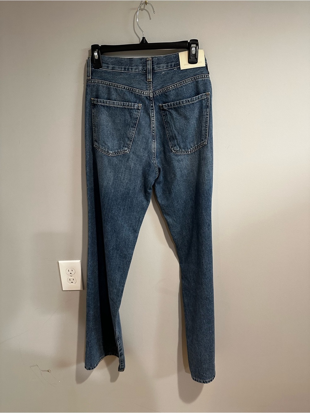 Citizens Of Humanity Annina High-Rise Jeans - Medium Blue Wash 25 Like New - Picture 7 of 9